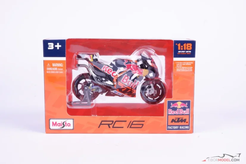 KTM RC16 - Jack Miller (2023), 1:18 Maisto
