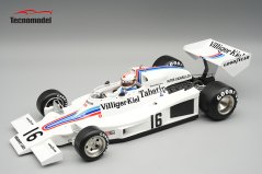 Shadow DN8 - Arturo Merzario (1977), Osztrák Nagydíj, pilótafigurával 1:18 Tecnomodel