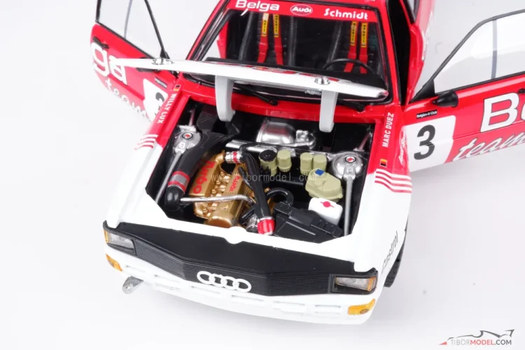 Audi Quattro A1 - Duez/ Lux (1985) Belga Rali, 1:18 Sun Star