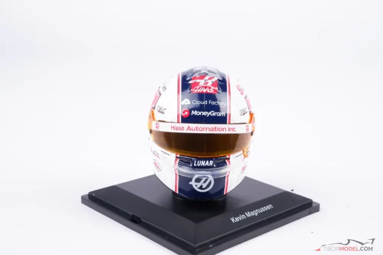 Kevin Magnussen, GP Miami 2023, Haas helmet, 1:5 Spark