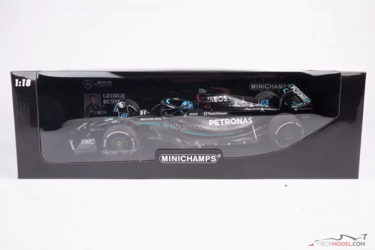 Mercedes W14 - George Russell (2023), Austrália, 1:18 Minichamps