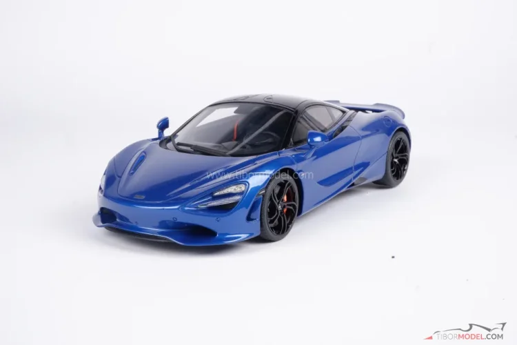 McLaren 750S Coupe (2023) modrý, 1:18 GT Spirit