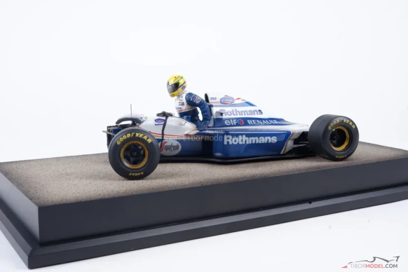 Diorama Williams FW16 - A. Senna survives the accident at Imola 1994, 1:18