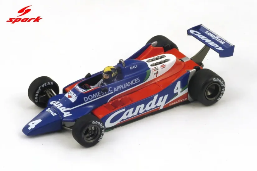 Tyrrell 010 - Derek Daly (1980), British GP, 1:43 Spark Tyrrell 010 - Derek Daly (1980), British GP, 1:43 Spark