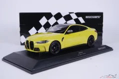 BMW M4 (2020) yellow, 1:18 Minichamps