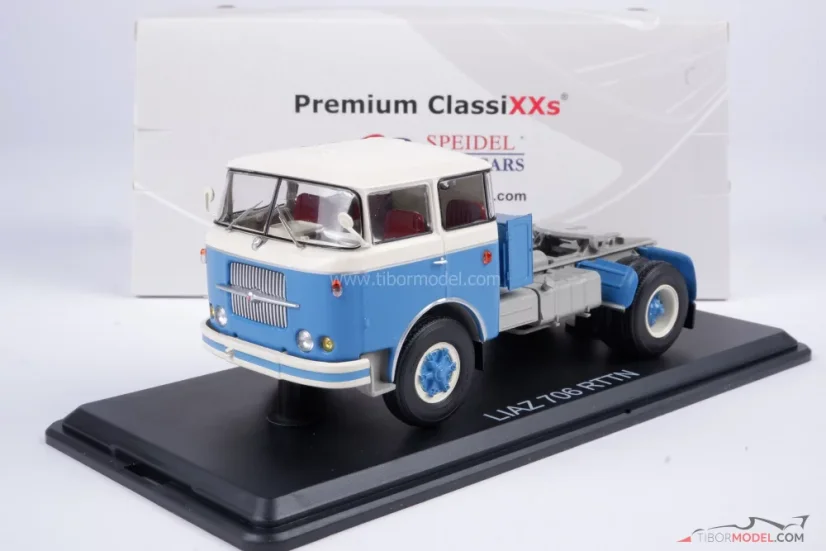 Liaz 706 RTTN ťahač, modrý, 1:43 Premium ClassiXXs