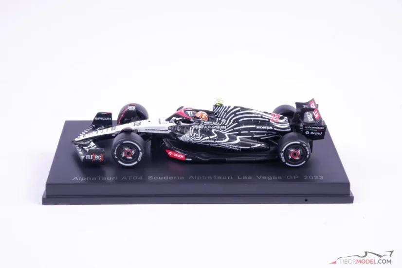 AlphaTauri AT04 - Yuki Tsunoda (2023) Las Vegas, 1:64 Spark