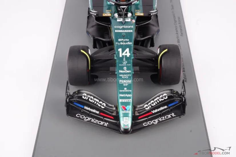 Aston Martin AMR23 - Fernando Alonso (2023), British GP, 1:18 Spark