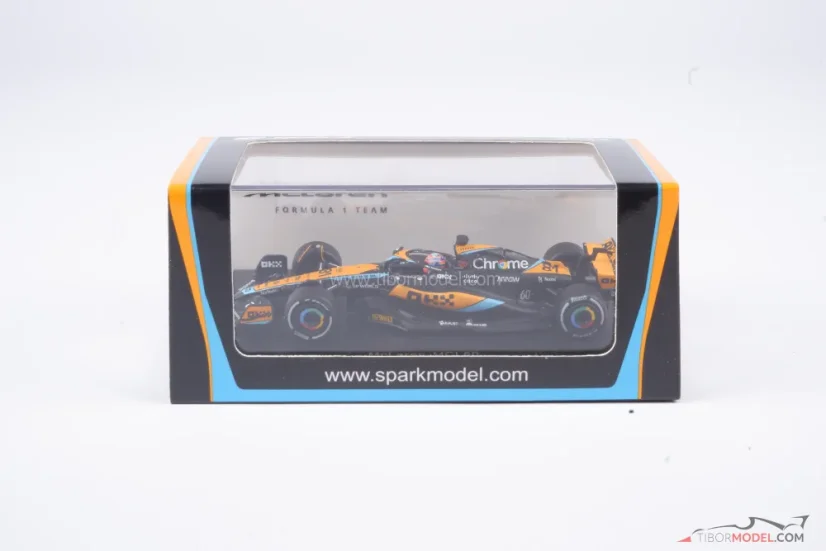 McLaren MCL60 - Oscar Piastri (2023), 1:64 Spark