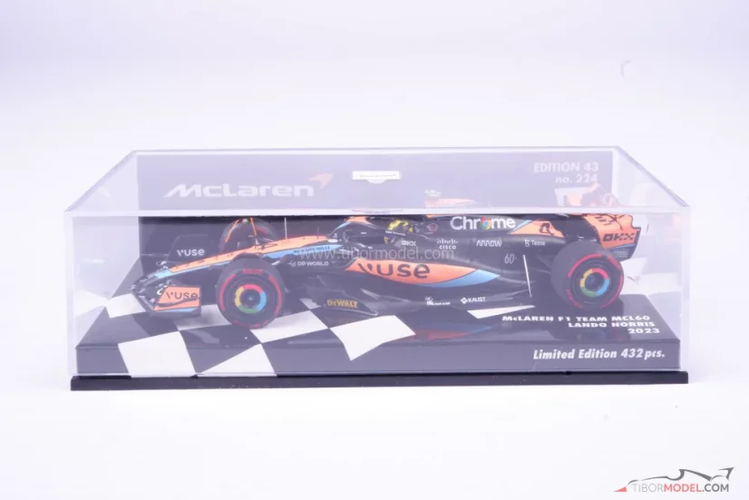 McLaren MCL60 - Oscar Piastri (2023), 1:43 Minichamps