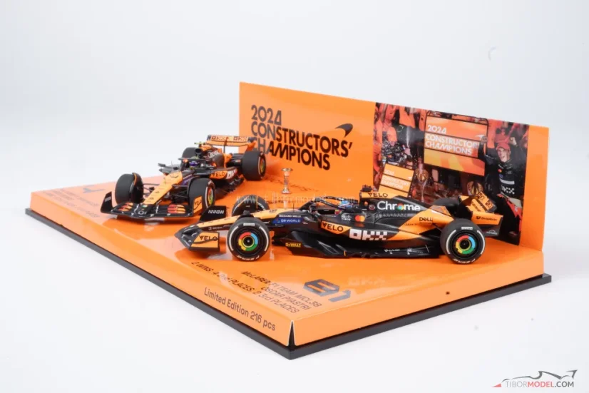 McLaren MCL38 - Lando Norris, Oscar Piastri (2024), Pohár konštruktérov, 1:43 Minichamps