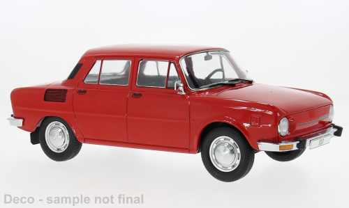 Skoda 100 piros (1969), 1:18 MCG