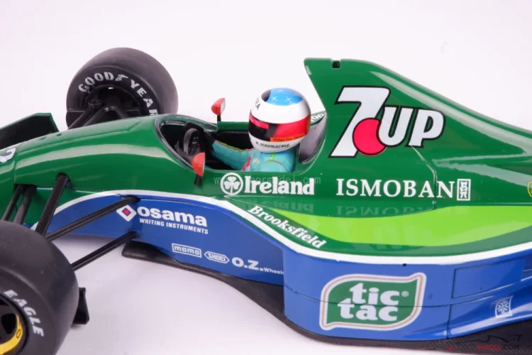 ミニチャンプス 1/18 Jordan フォード 191 Belgian GP Minichamps Review, Jordan 191 1/18 (1991) - YouTube