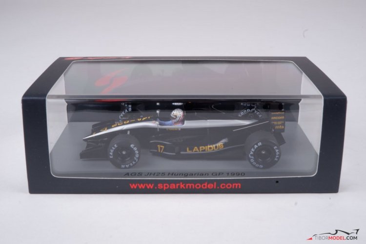 AGS JH25 - Gabriel Tarquini (1990), Hungarian GP, 1:43 Spark