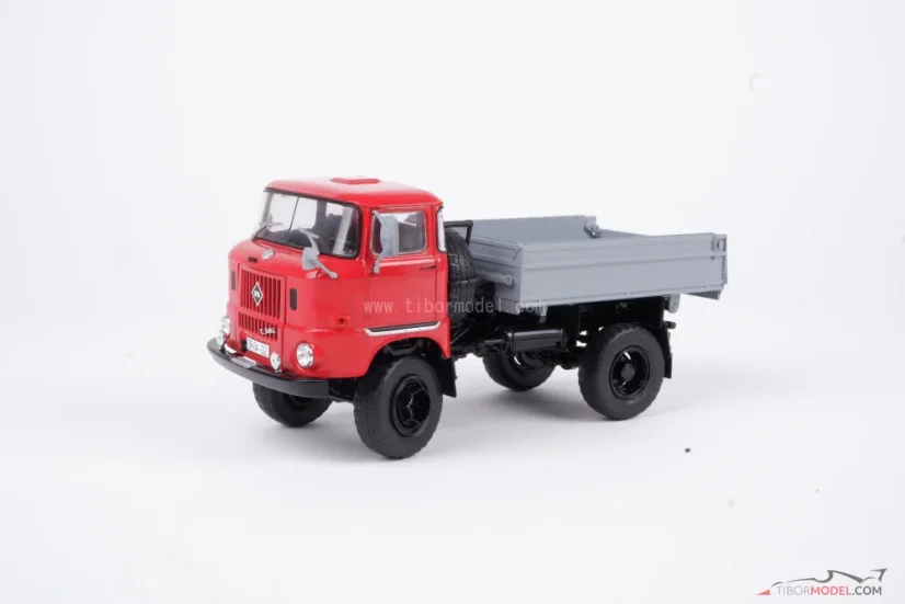 IFA W50 HA valník (1965) červený, 1:32 Schuco
