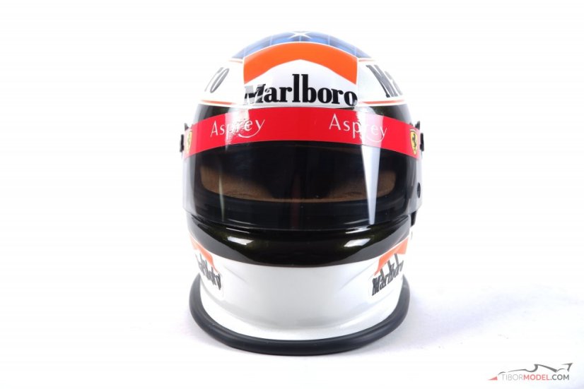 Michael Schumacher Ferrari Marlboro 1996 helmet, Winner Spanish GP, 1:2 Bell