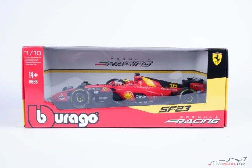 Ferrari SF-23 - Charles Leclerc (2023), VC Talianska, 1:18 Bburago