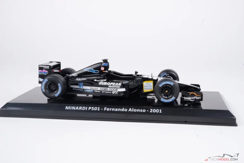 Minardi PS01 - Fernando Alonso (2001), 1:24 Premium Collectibles