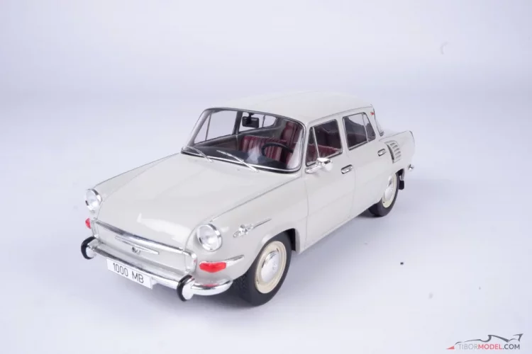 Škoda 1000MB sivá (1964), 1:18 MCG