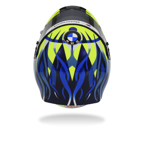 Valentino Rossi 2024 mini helmet, 1:2 Bell