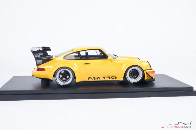 Porsche 911 RWB Qeema (2024) žlté, 1:18 GT Spirit