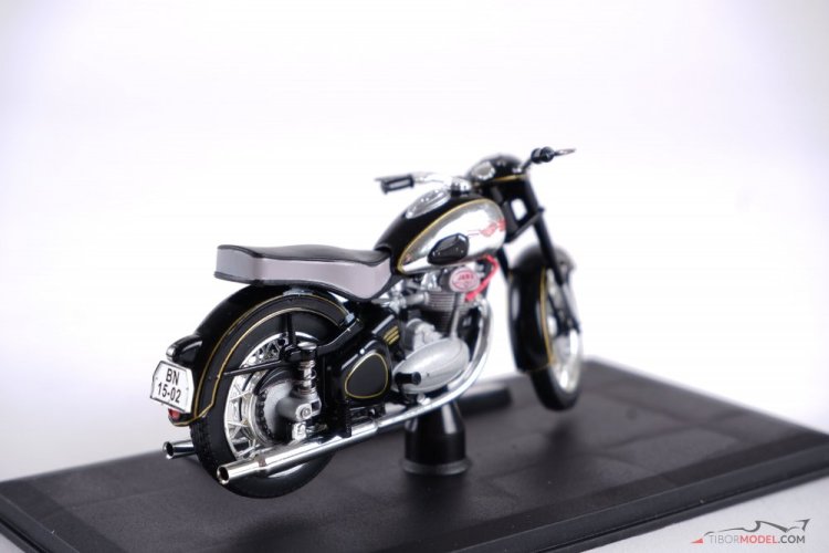 Jawa 500 OHC fekete (1956), 1:18 Abrex