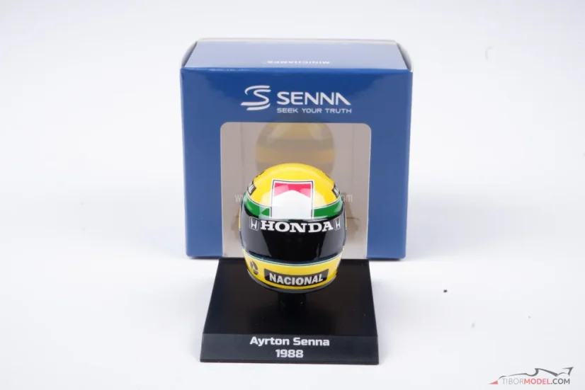 Ayrton Senna 1988 McLaren prilba, 1:10 Minichamps