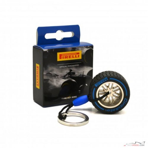 Pirelli Tyre Keyring - Full Wet