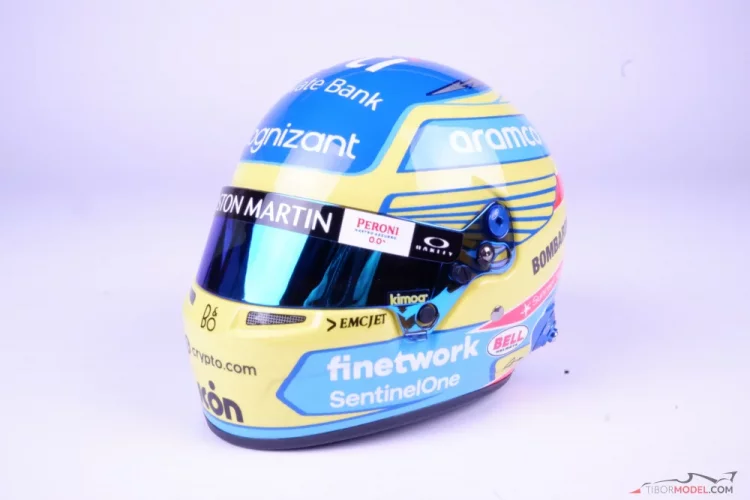 Fernando Alonso 2023 Aston Martin prilba, 1:2 Bell