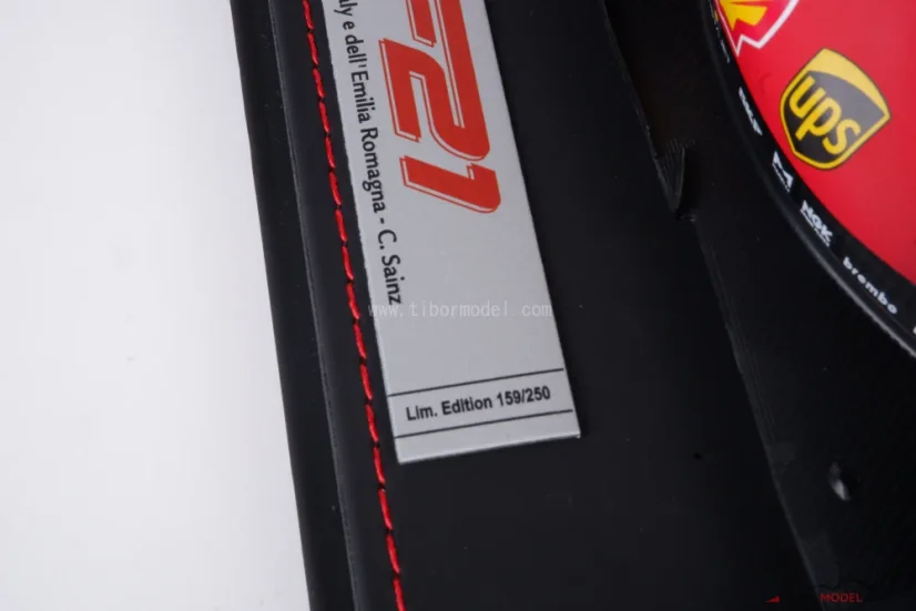 Ferrari SF21 - C. Sainz (2021), VC Emilia Romagna, 1:18 BBR