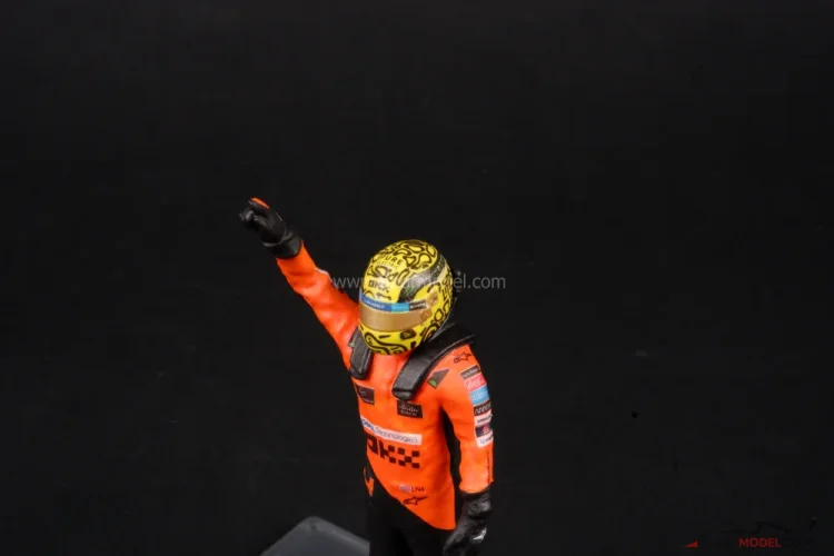 Figure Lando Norris 2024, Miami GP, McLaren, 1:18