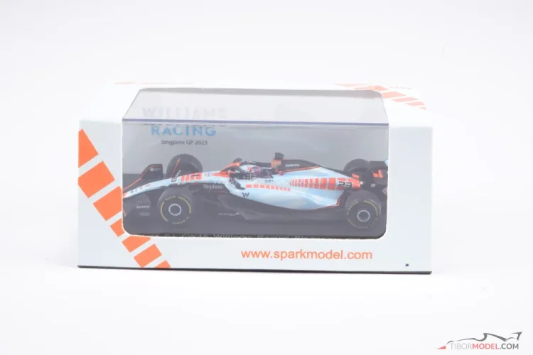 Williams FW45 - Alex Albon (2023), Singapúr, 1:64 Spark