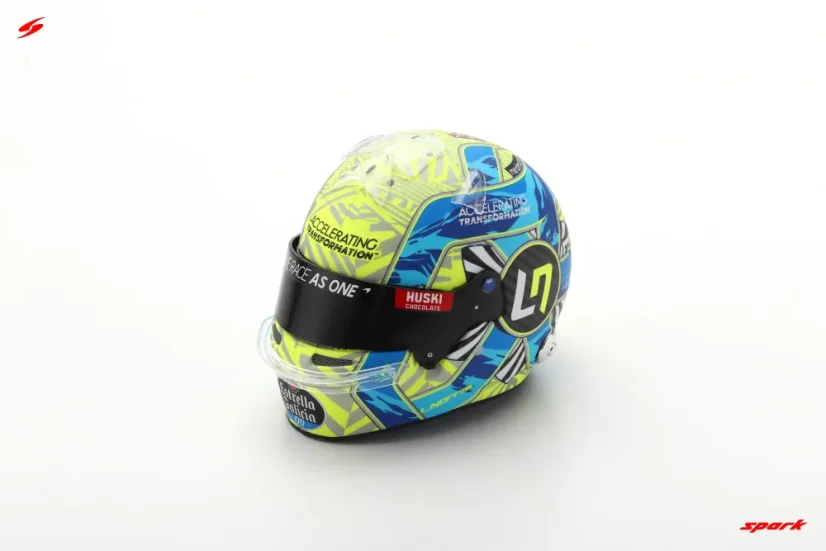 Lando Norris 2020 mini prilba, McLaren F1 Team, 1:5 Spark Lando Norris 2020 mini prilba, McLaren F1 Team, 1:5 Spark