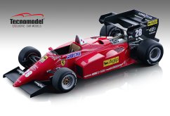Ferrari 126 - René Arnoux  (1984), VC Evropy, 1:12 Tecnomodel
