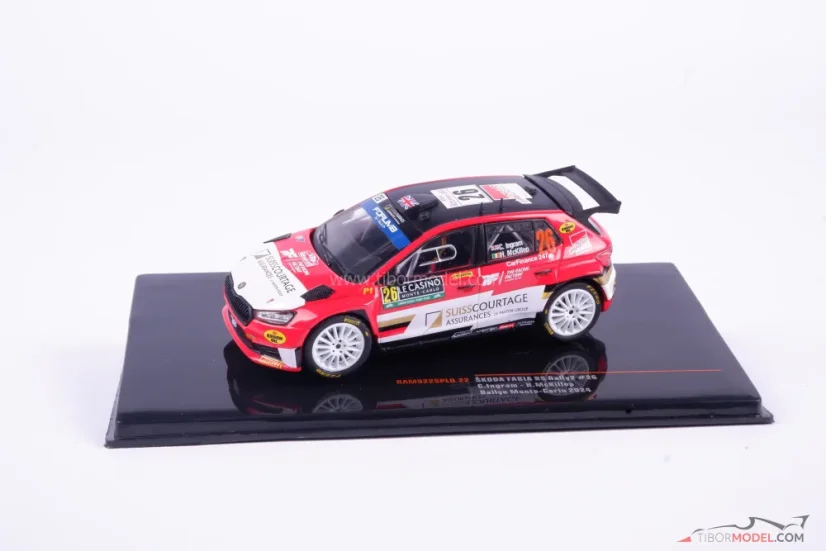 Skoda Fabia - Ingram/EdmondMcKillop (2024), Rally Monte Carlo, 1:43 Ixo
