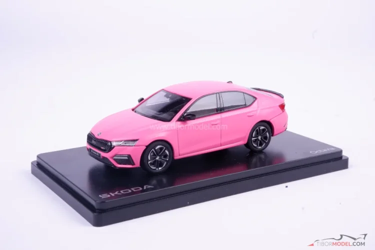 Skoda Octavia IV RS (2020) pink, 1:43 Abrex