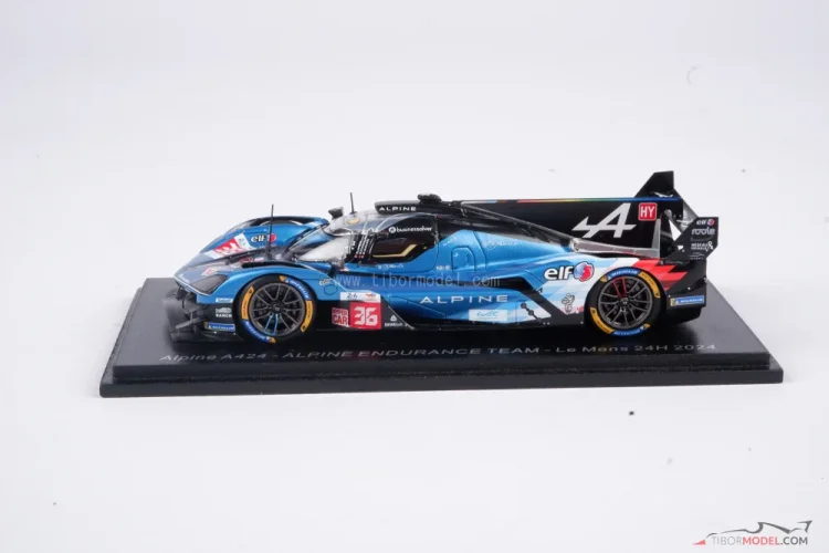 Model Alpine A424, #36 LeMans 2024, 1:43 Spark | Tibormodel.com