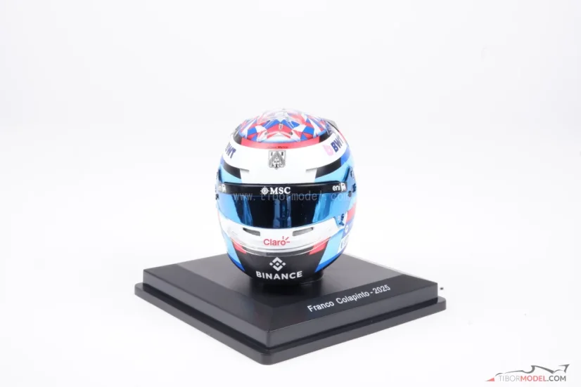 Franco Colapinto 2025 mini sisak, Alpine, 1:5 Spark