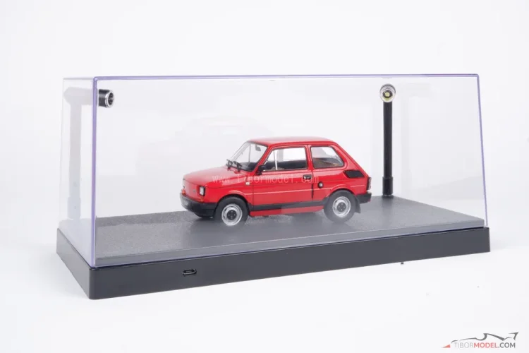 Vitrína LED černá pro modely měřítka 1:24 a 1:43