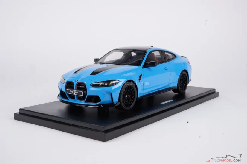 BMW M4 CS (2024) riviera blue, 1:18 GT Spirit