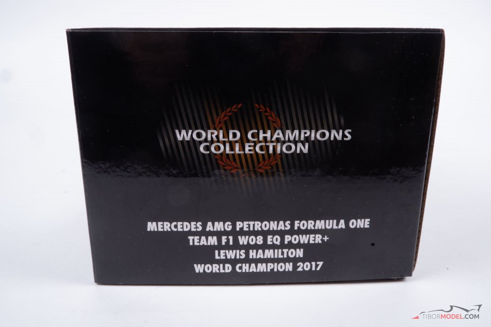 F1 Miniature Mercedes W08 Lewis Hamilton World Champion Du Monde 2017 Minichamps 1 18 395964