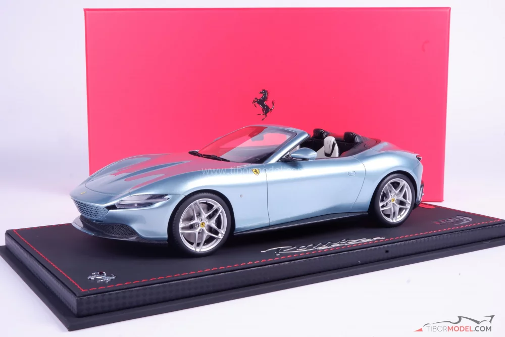 Model car Ferrari Roma Spider, 1:18 BBR | Tibormodel.com