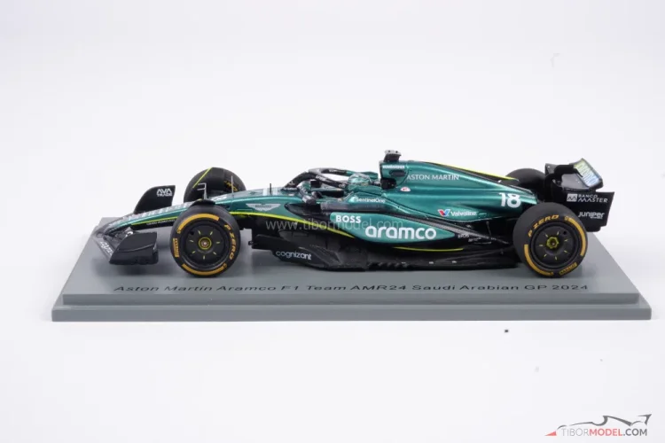 Aston Martin AMR24 - Lance Stroll (2024), Szaúdi Nagydíj, 1:43 Spark Aston Martin AMR24 - Lance Stroll (2024), Szaúdi Nagydíj, 1:43 Spark