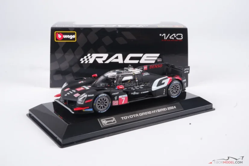 Toyota GR010 Hypercar č.7 (2024), 1:43 Bburago