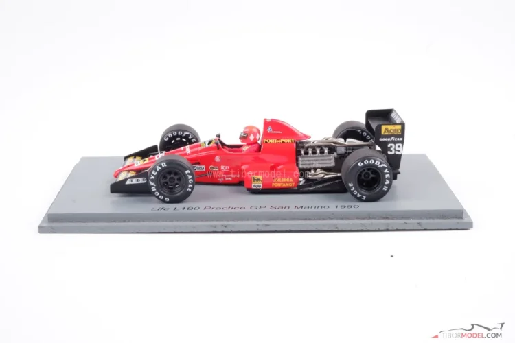 ModelLife L190 Giacomelli San Marino 1990, 1:43 Spark | Tibormodel.com