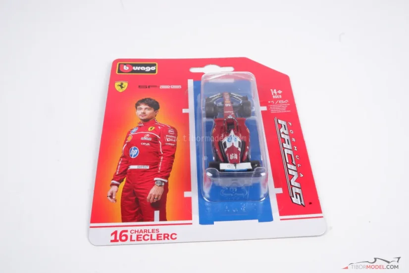 Ferrari SF-25 - Charles Leclerc (2025), 1:64 BBurago