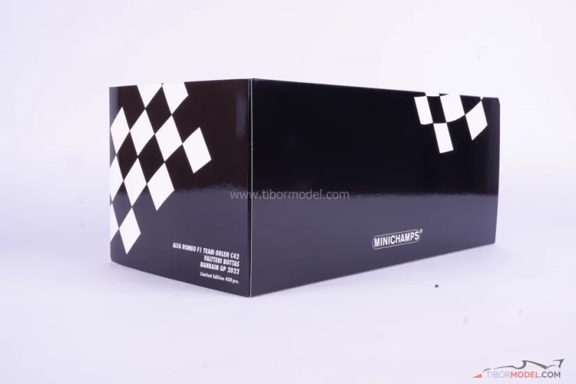 Alfa Romeo C42 - Valtteri Bottas (2022), VC Bahrajnu, 1:18 Minichamps