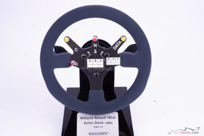 Williams FW16 (1994) steering wheel, 1:2 Minichamps