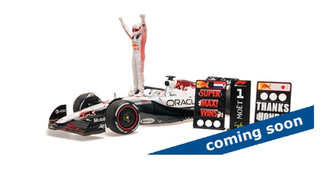 Red Bull RB21 - Max Verstappen (2025), Víťaz VC Japonska, 1:12 Minichamps