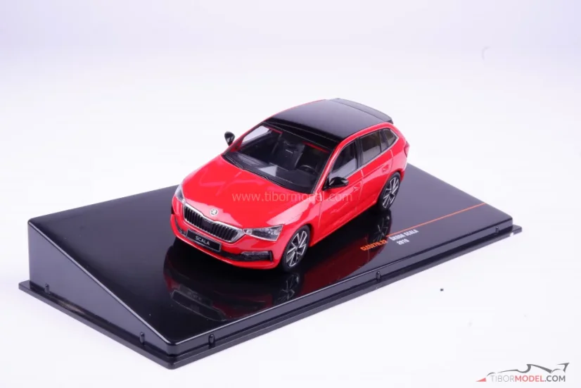 Škoda Scala červená (2019), 1:43 Ixo